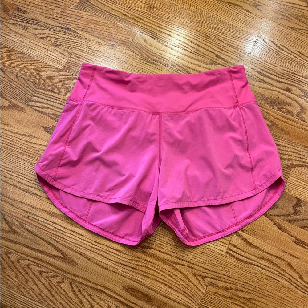 Lululemon Speed Up High-Rise Short 4" Sonic Pink Size 8 W7BH9T